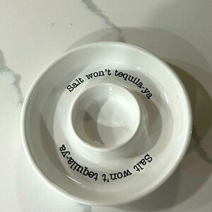 Mudpie tequila salt bowl